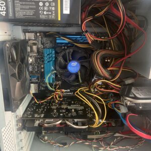 Computer met i7-4790 cpu, rx460 4gb gpu, 240gb ssd met windo