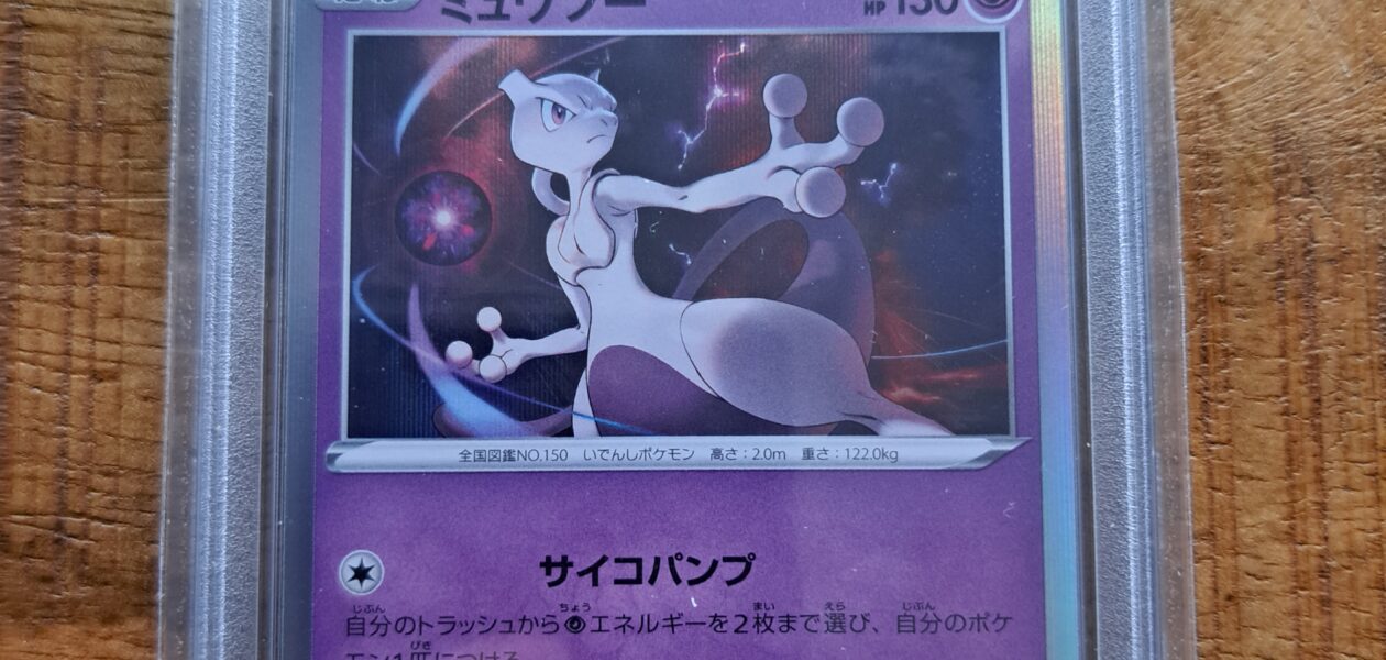 Pokemonkaart mewtwo #35 graded 10