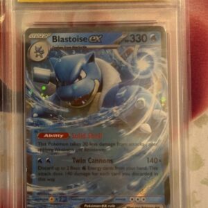 Pokemon blastoise ex holo #9 graded 10