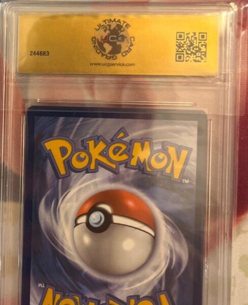 Pokemon blastoise ex holo #9 graded 10