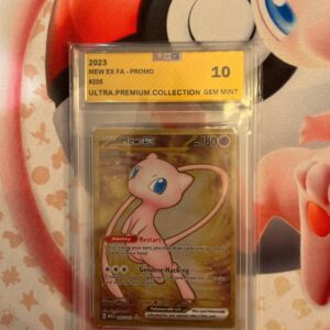 Pokemon Mew EX FA promo #205 graded 10