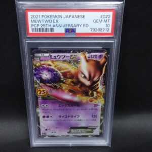 Pokemon Mewtwo #22 Japans 25th anniversary PSA 10