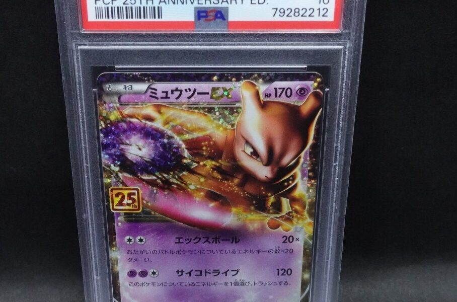 Pokemon Mewtwo #22 Japans 25th anniversary PSA 10