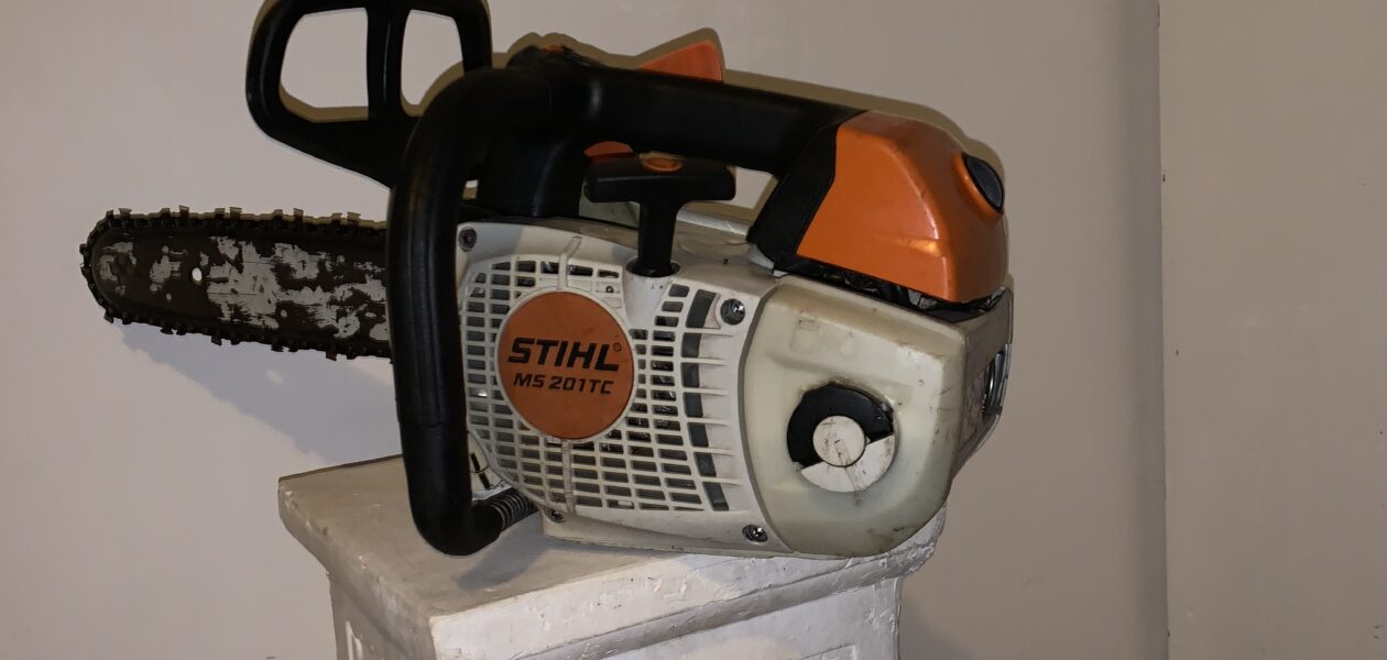 Mooie Stihl 201 TC kettingzaag