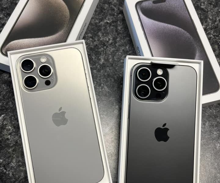 Apple iPhone 15 Pro = 600 EUR , iPhone 15 Pro Max = 650 EUR