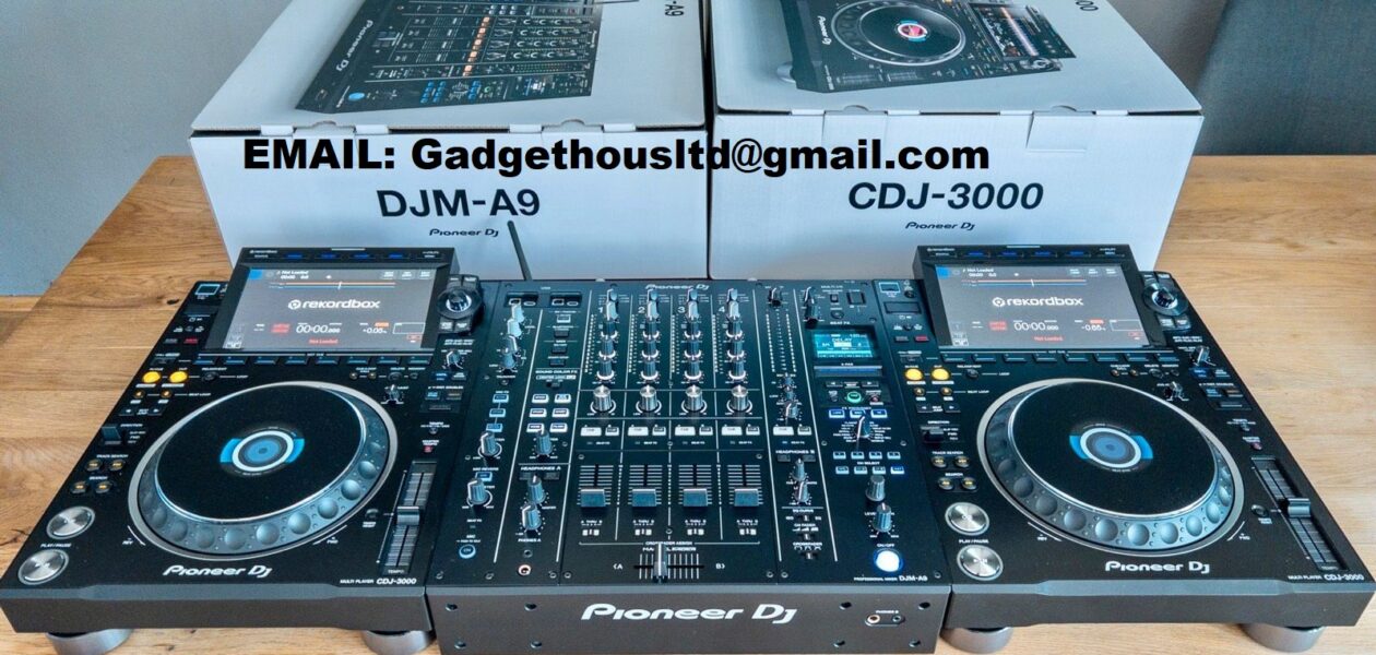 Pioneer CDJ-3000, DJM-A9, DJM-V10-LF,DJM-900NXS,CDJ-2000NXS2