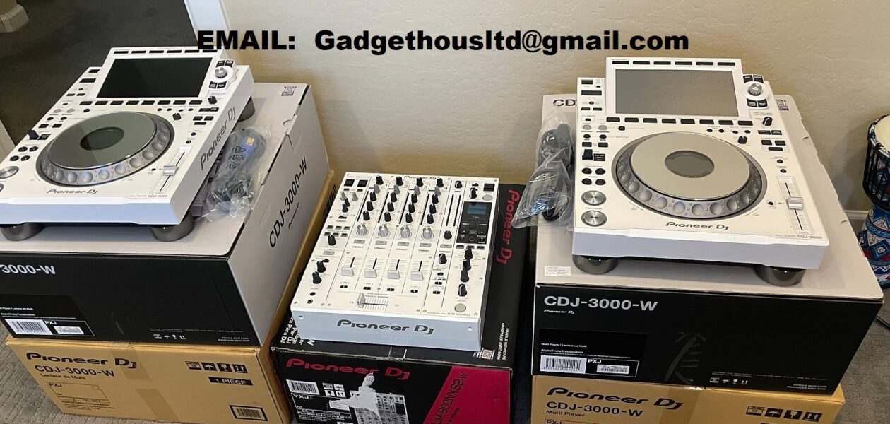 Pioneer CDJ-3000, DJM-A9, DJM-V10-LF,DJM-900NXS,CDJ-2000NXS2