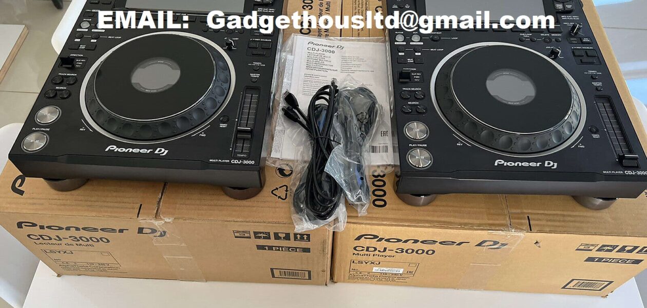 Pioneer CDJ-3000, DJM-A9, DJM-V10-LF,DJM-900NXS,CDJ-2000NXS2