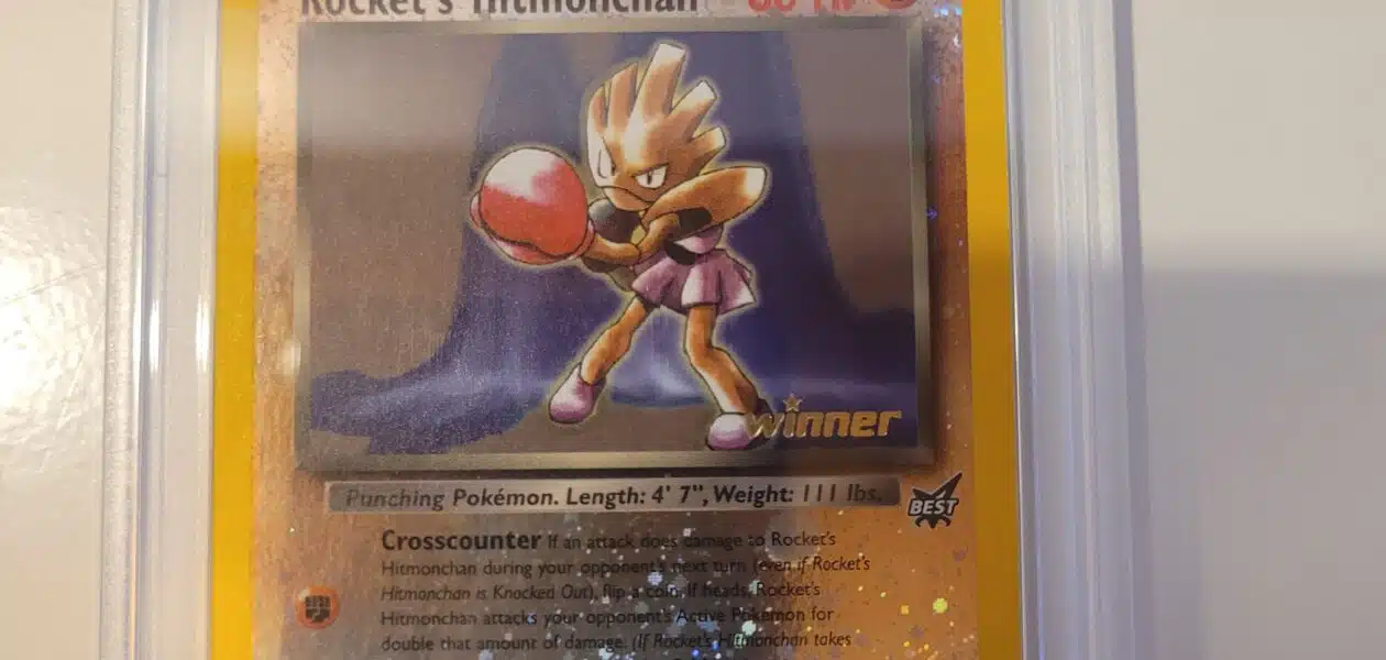 Pokemon Rocket´s Hitmonchan PSA 8