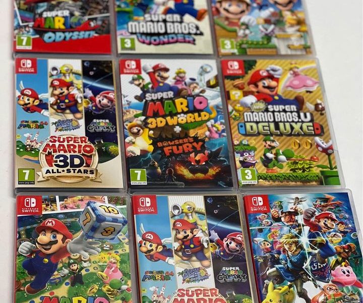 Verschillende nintendo switch games