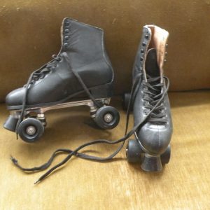 Lederen skates maat 43