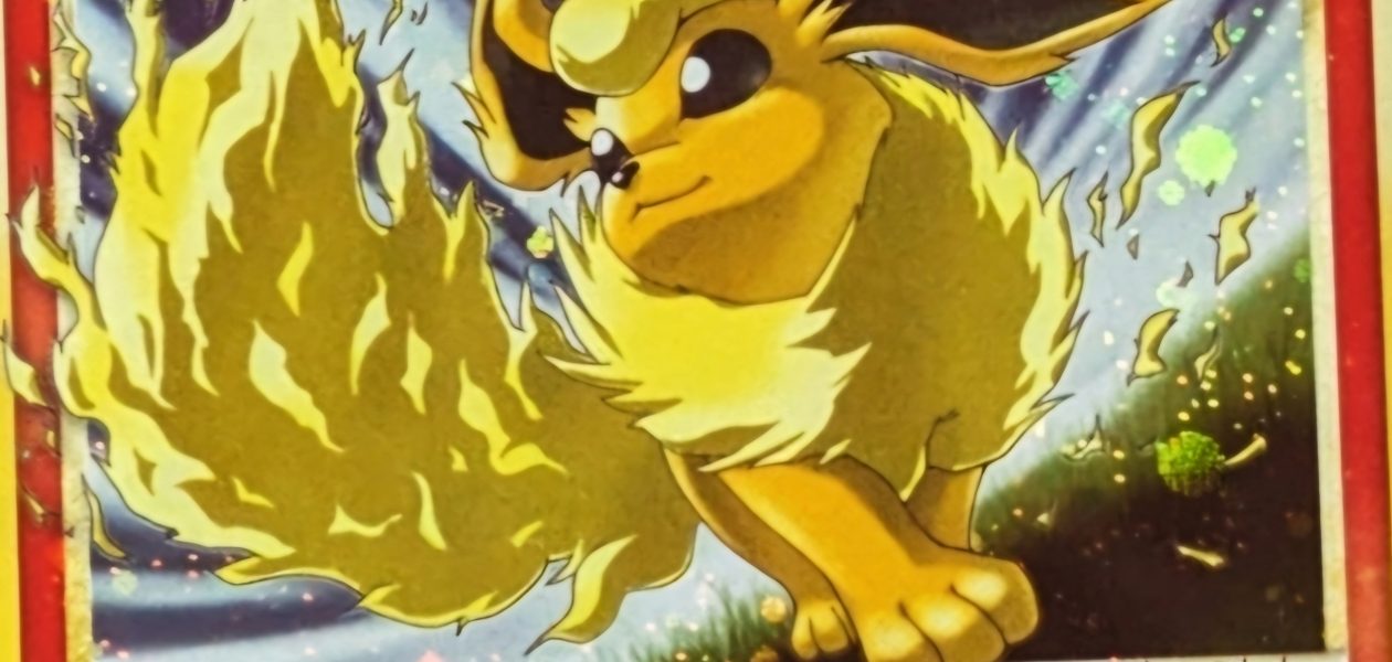 Flareon 100/108 pokemon kaart