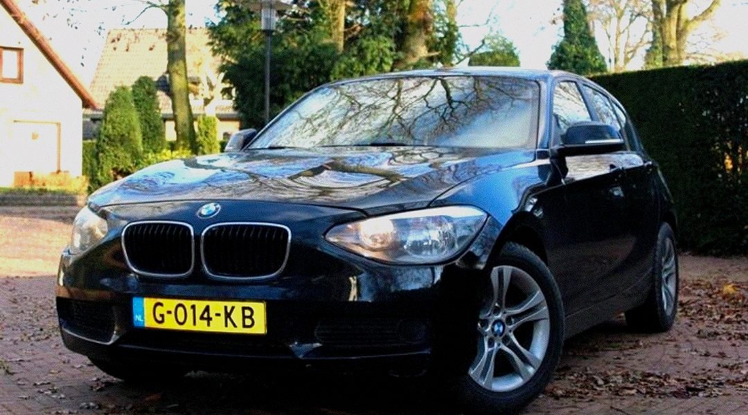 BMW 1-Serie 1141 75KW 5-DR 2013 Zwart- ALS NIEUW!