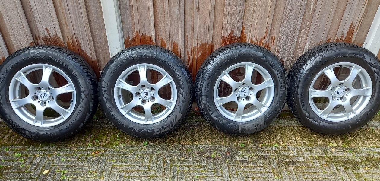 Vredestein winterbanden ‘nieuw’ 215/65R16, inclusief velge